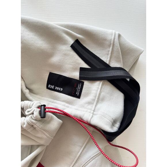 Ben Taverniti Unravel Project Terry Hybrid Hoodie Windbreaker - Picture 5 of 6